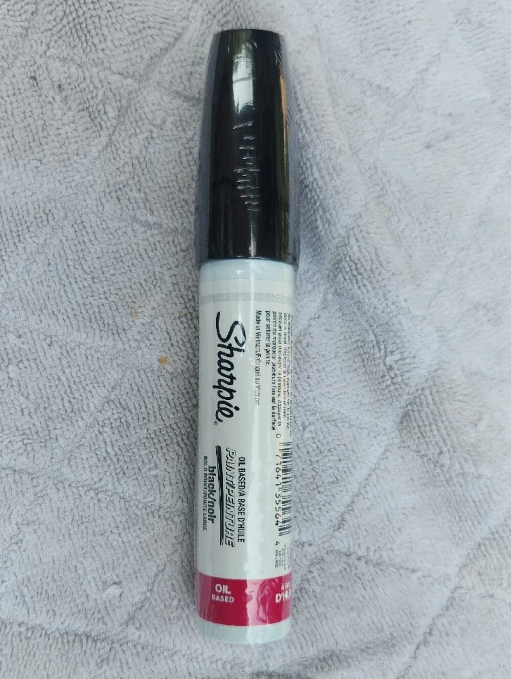 Marker Paint Black ink Oil Based Bold pink bottom point school art lot 6 NEW BOX